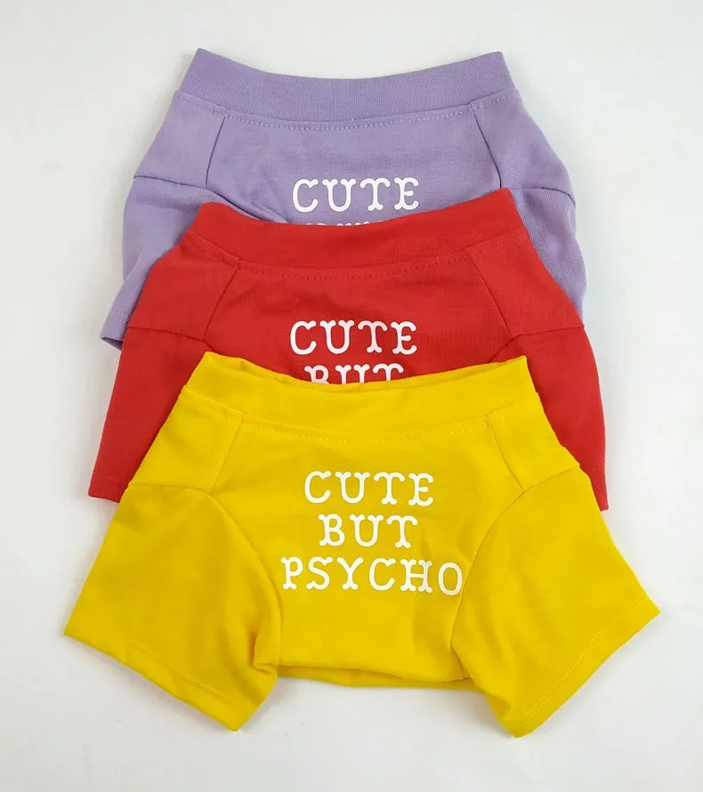 Wholesale Doggy Outfits Fashion Designer Summer Thin Shirt Apparel Pets Dog Clothes ForTeddy Small Medium Dog Clothing - Pup Confort Store