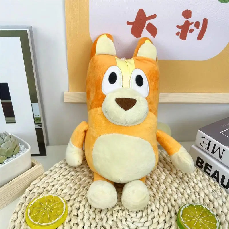17/28cm Bluey & Bingo Family Plush Toys - Cartoon Dog Stuffed Animals, Soft Plush Dolls, Perfect For Birthday & Christmas Gifts - Pup Confort Store