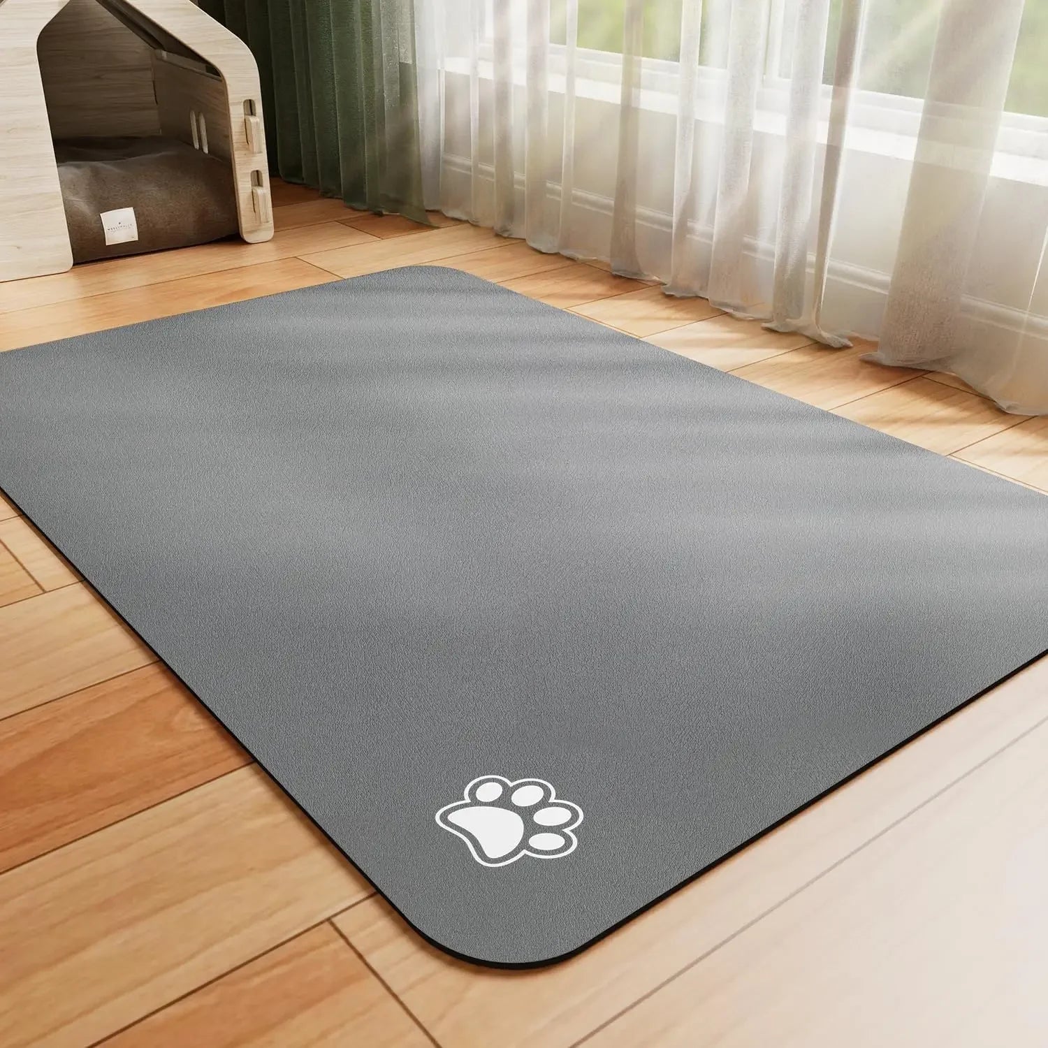 Quick-Dry Pet Feeding Mat ā No Mess, No Stress - Pup Confort Store