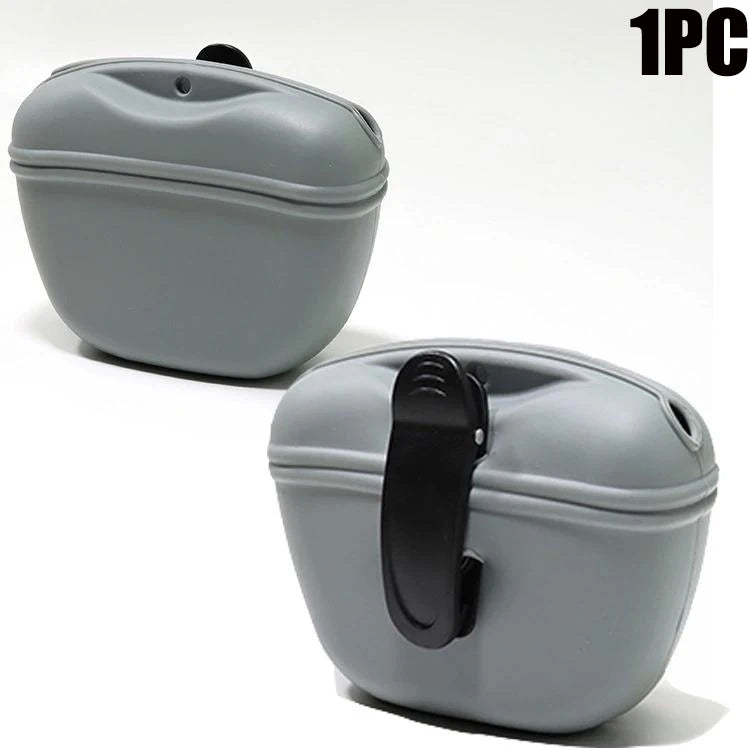 Portable Silicone Dog Treat Pouch β Clip & Train Anywhere - Pup Confort Store