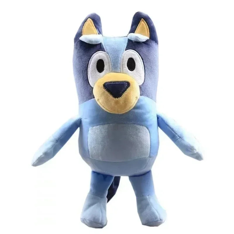17/28cm Bluey & Bingo Family Plush Toys - Cartoon Dog Stuffed Animals, Soft Plush Dolls, Perfect For Birthday & Christmas Gifts - Pup Confort Store