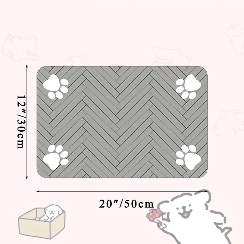Waterproof Pet Feeding Mat – No Mess, No Stress - Pup Confort Store
