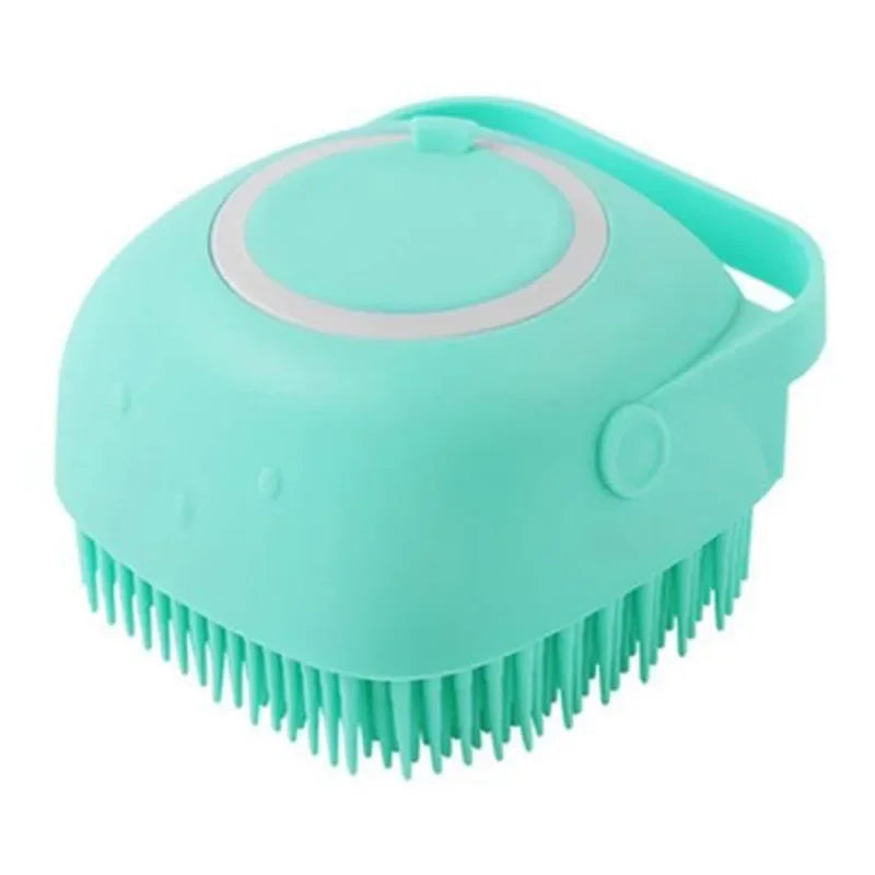 Silicone Pet Bath Brush – Gentle, Soapy & Fun Wash - Pup Confort Store