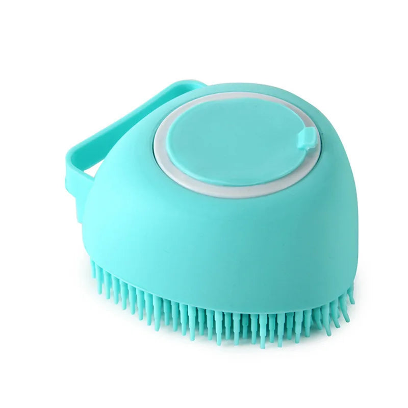 Silicone Pet Bath Brush – Gentle, Soapy & Fun Wash - Pup Confort Store