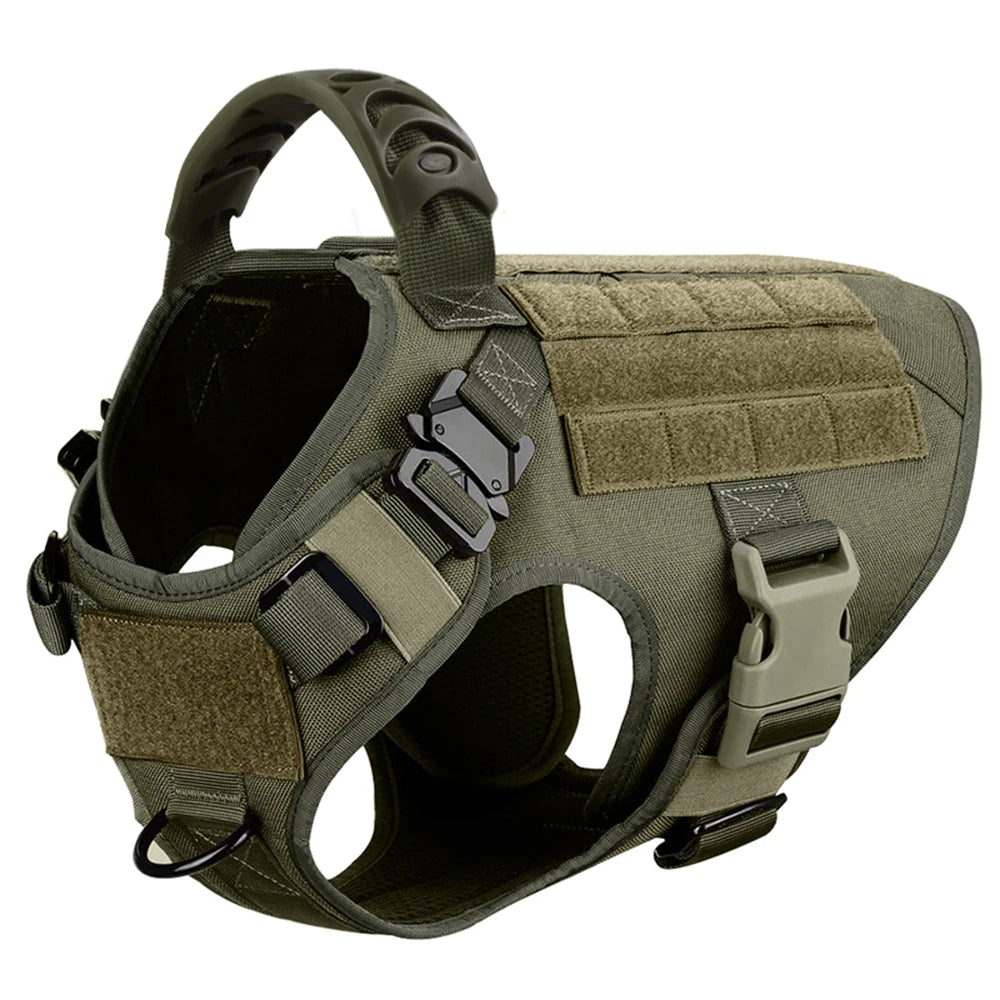 Tactical Dog Harness β Secure, Adjustable & Field-Ready - Pup Confort Store