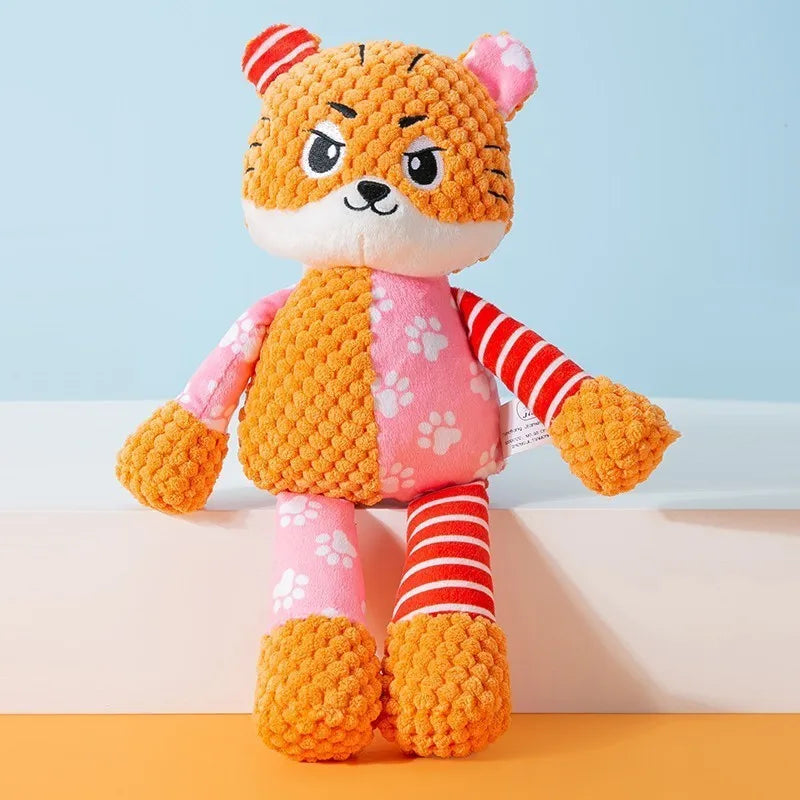Interactive Plush Animal Toy β Squeaky & Bite-Resistant Fun - Pup Confort Store