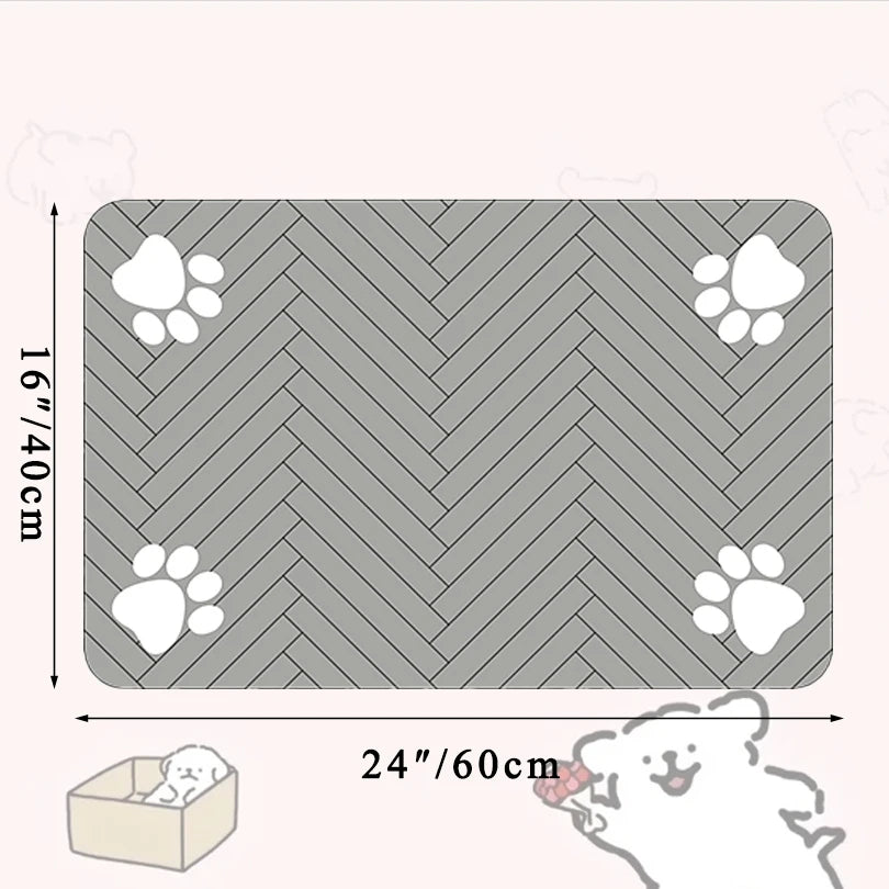 Waterproof Pet Feeding Mat – No Mess, No Stress - Pup Confort Store