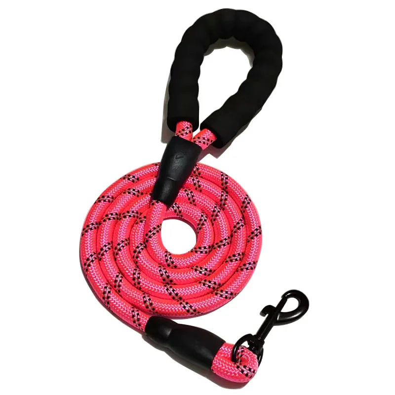 Reflective Dog Leash with Padded Handle - Durable Dual Traction Rope for Strong Dogs - Boost Safety and Control - Pup Confort Store