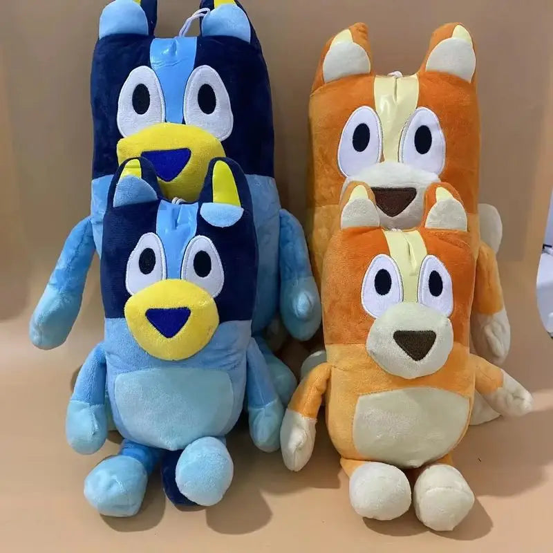 17/28cm Bluey & Bingo Family Plush Toys - Cartoon Dog Stuffed Animals, Soft Plush Dolls, Perfect For Birthday & Christmas Gifts - Pup Confort Store