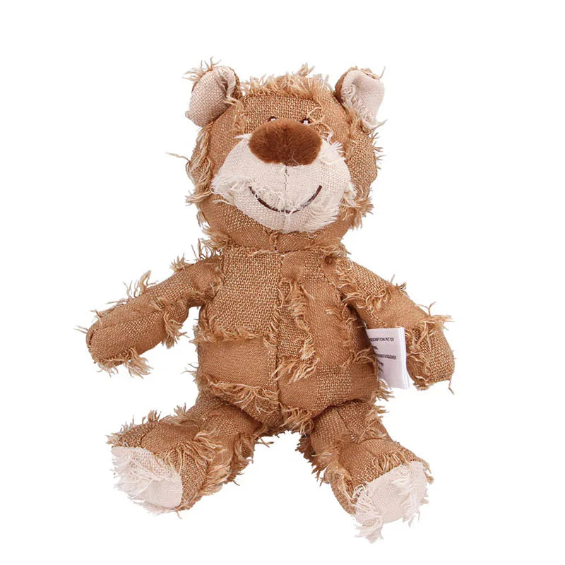 Squeaky Teddy Bear Dog Toy β Fun & Dental Care - Pup Confort Store
