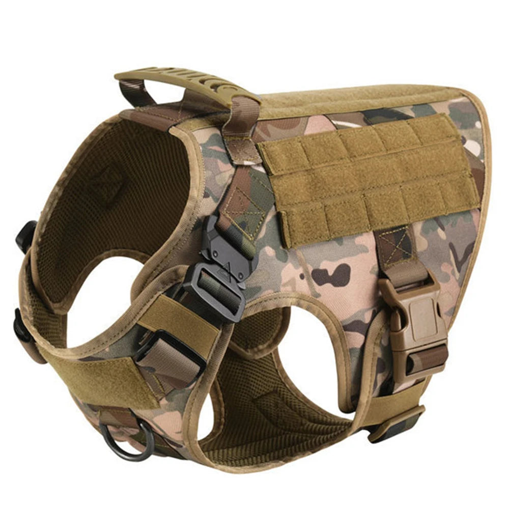 Tactical Dog Harness β Secure, Adjustable & Field-Ready - Pup Confort Store