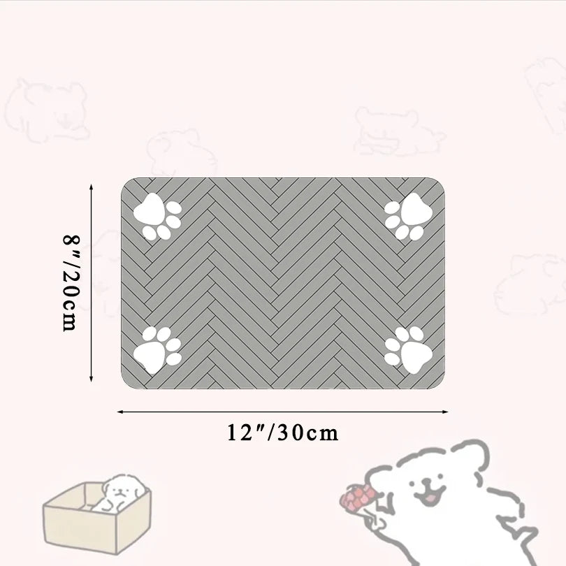Waterproof Pet Feeding Mat – No Mess, No Stress - Pup Confort Store