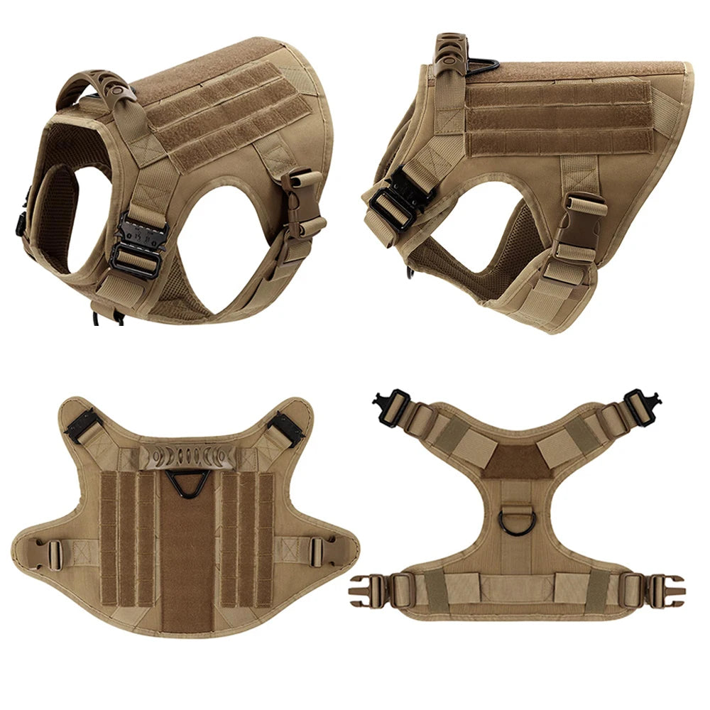 Tactical Dog Harness β Secure, Adjustable & Field-Ready - Pup Confort Store