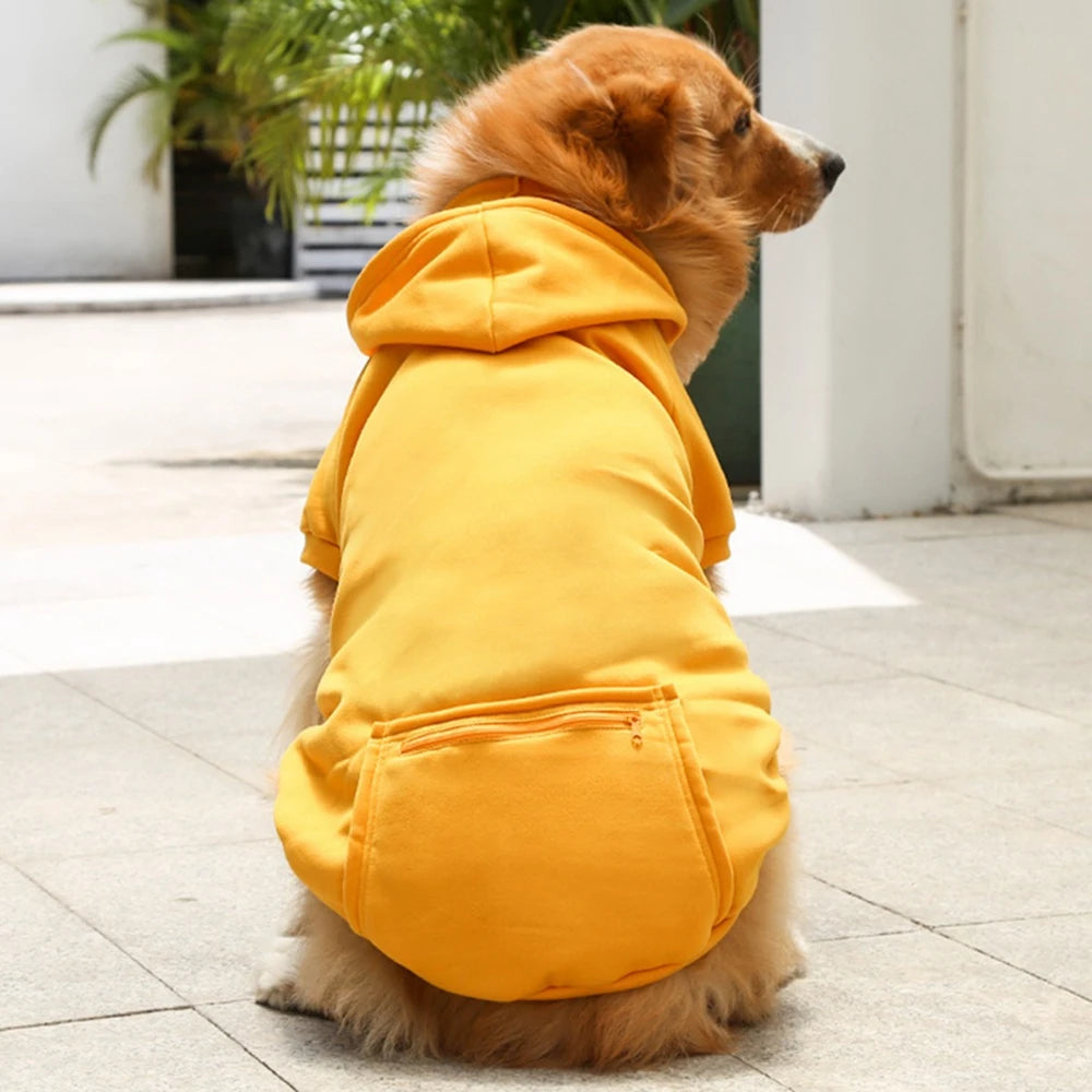 Dog Hoodies Fall Dog Puppy Sweatshirt Soft Warm Sweater Winter Hooded Clothes for Small Medium Large Dogs Cats - Pup Confort Store