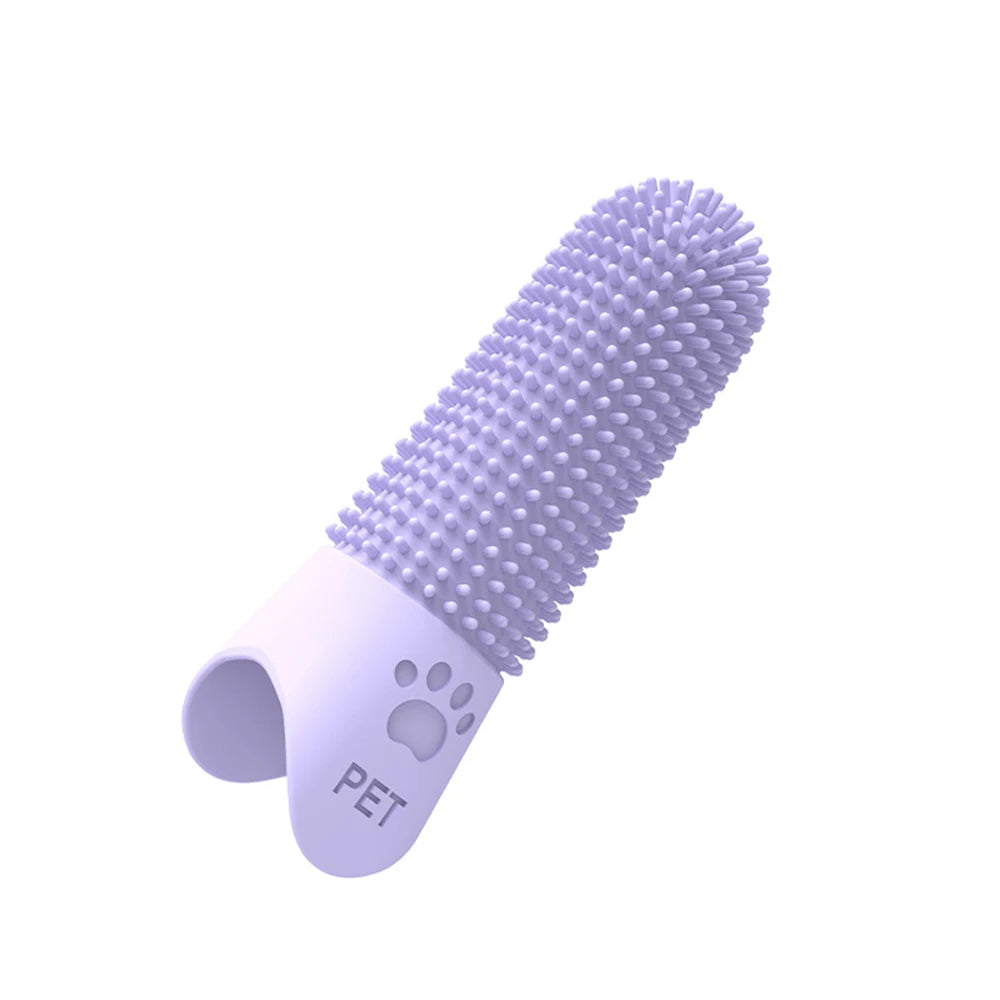 Pet Finger Toothbrush – Gentle Tartar Remover for Cats & Dogs - Pup Confort Store