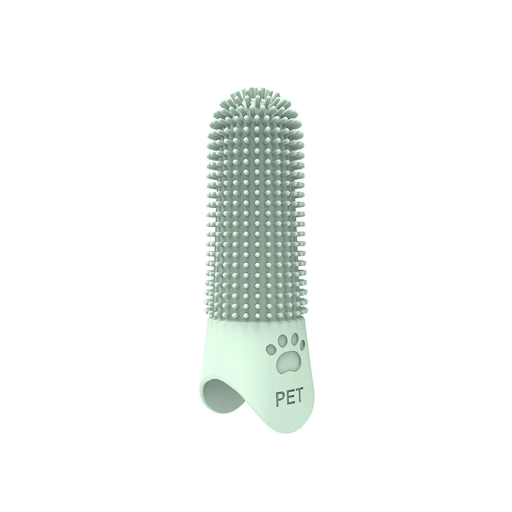 Pet Finger Toothbrush – Gentle Tartar Remover for Cats & Dogs - Pup Confort Store