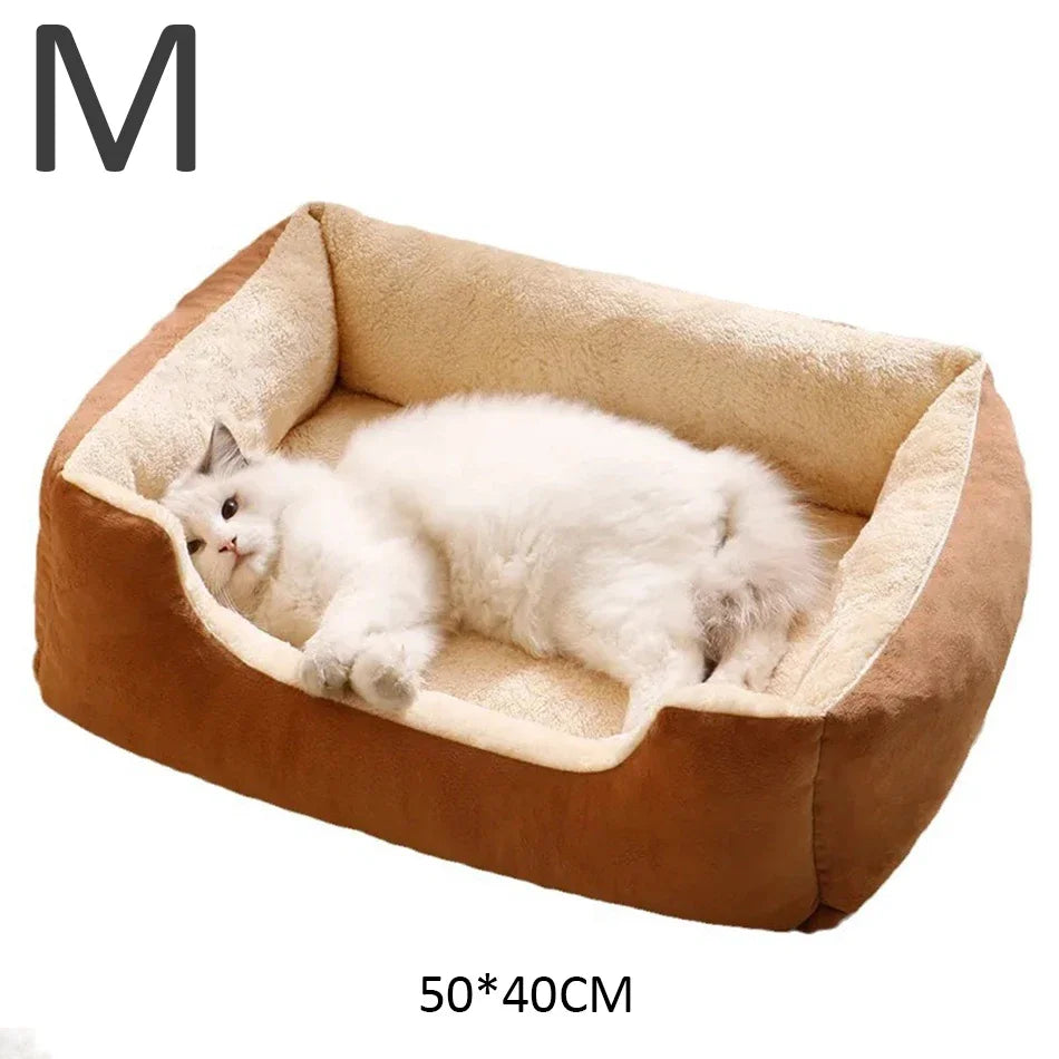 Bed for Cats Pet Products Cushions Kitten Goods Accessories Dog All Houses Supplies Things Accessory Habitats Basket House Beds - Pup Confort Store