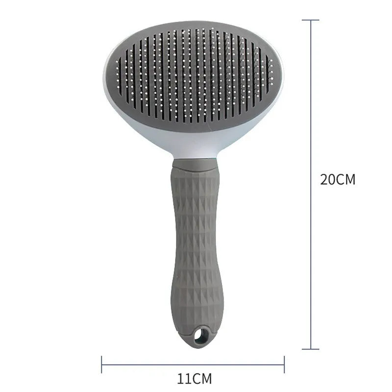 Self-Cleaning Pet Grooming Brush – Tangles Gone in Seconds - Pup Confort Store