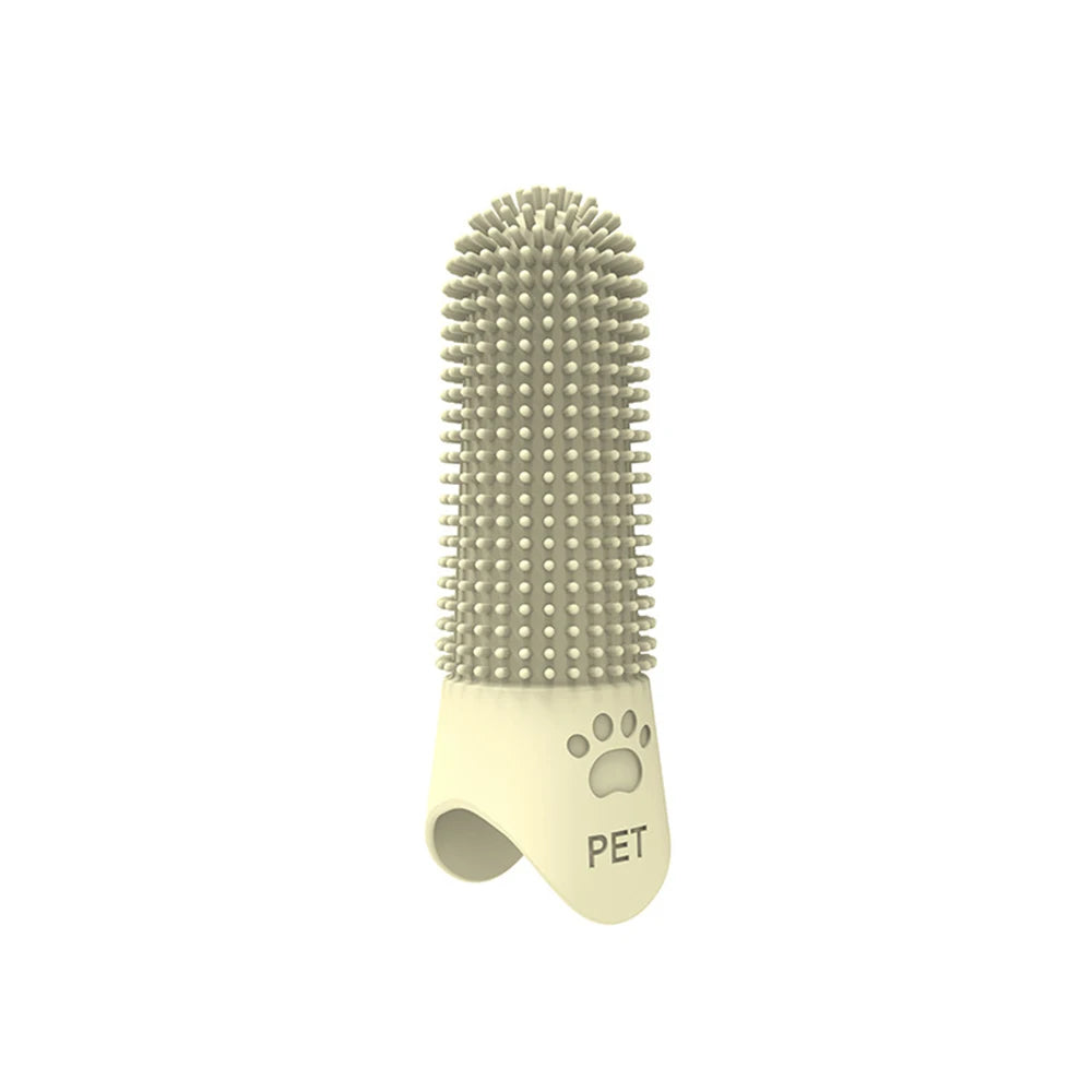 Pet Finger Toothbrush – Gentle Tartar Remover for Cats & Dogs - Pup Confort Store