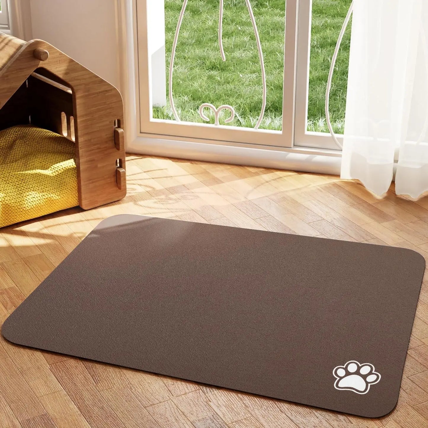Quick-Dry Pet Feeding Mat – No Mess, No Stress - Pup Confort Store