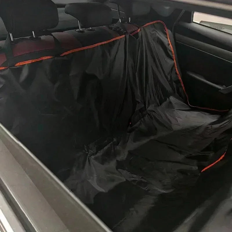 Dog Car Seat Cover for Back Seat,Oxford Cloth Durable Scratchproof Dog Hammock,Pet Seat Cover Protector for Cars,Trucks and SUVs - Pup Confort Store