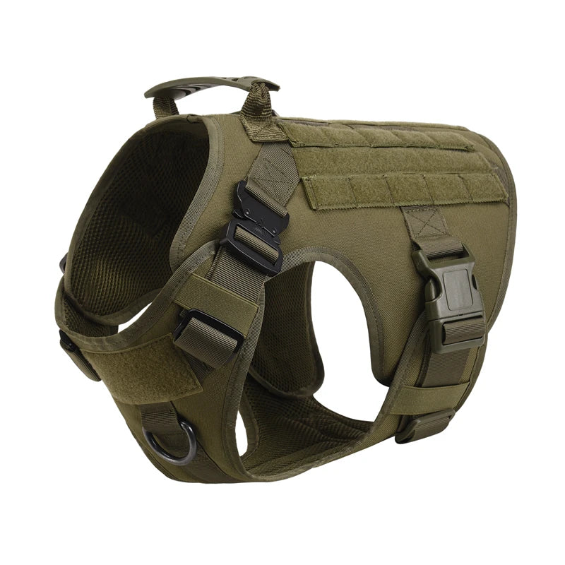 Tactical Dog Harness & Leash Set – Built for Control & Adventure - Pup Confort Store