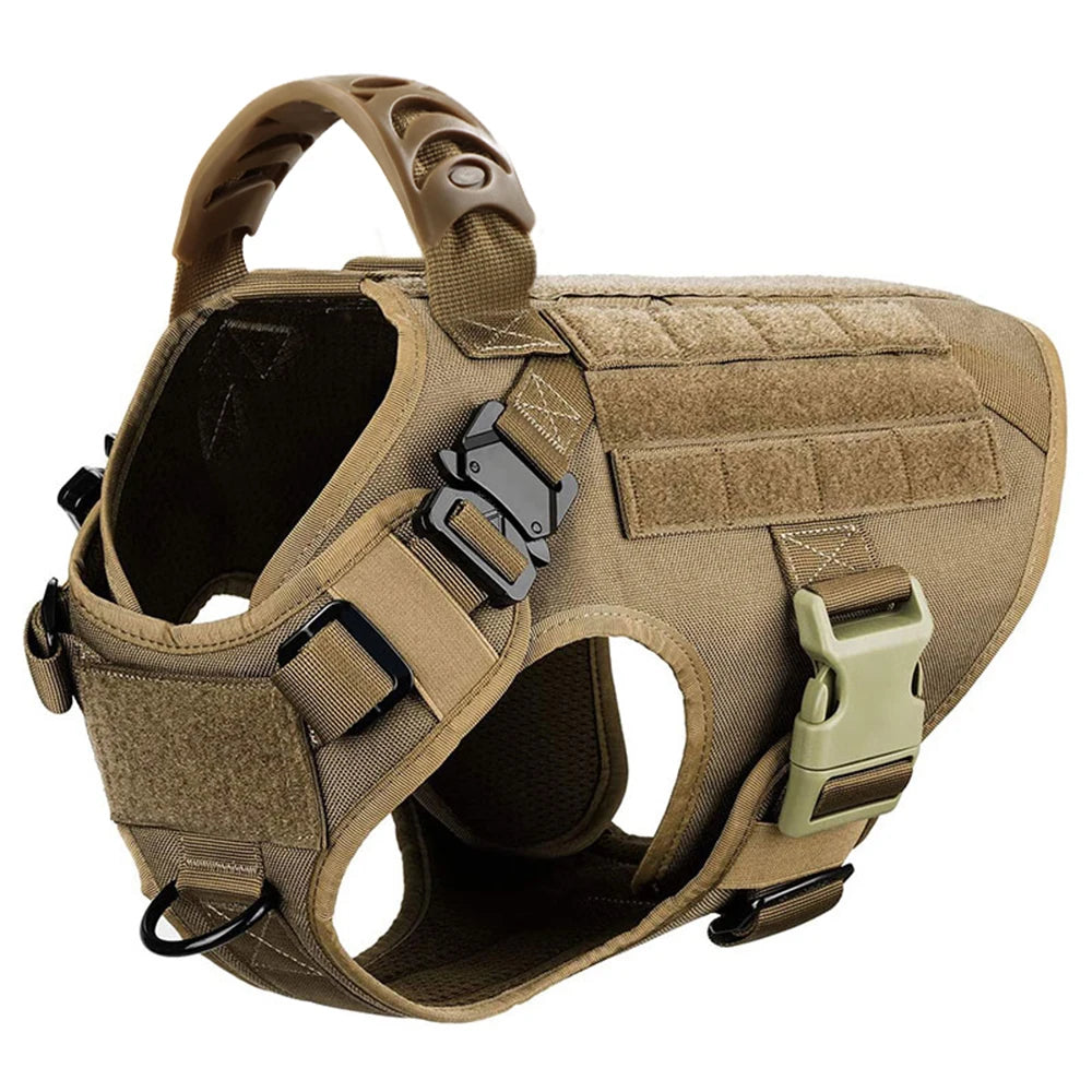 Tactical Dog Harness – Secure, Adjustable & Field-Ready - Pup Confort Store