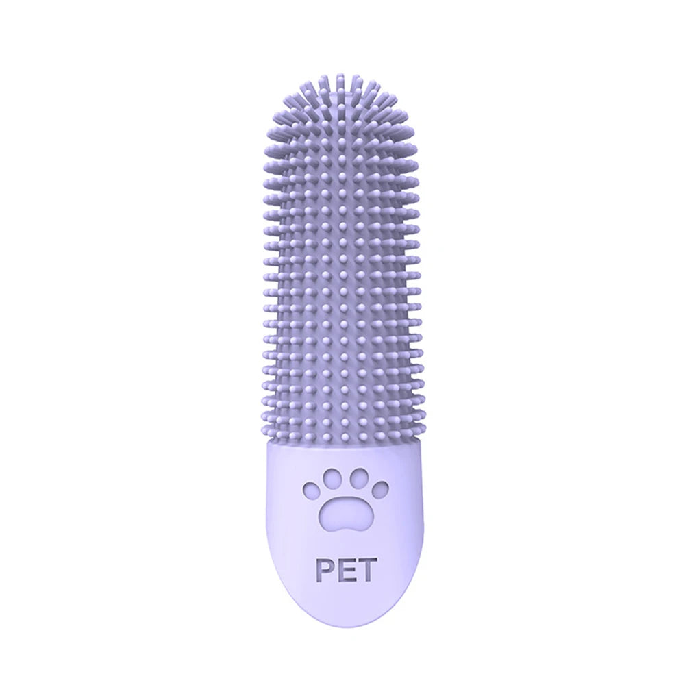 Pet Finger Toothbrush – Gentle Tartar Remover for Cats & Dogs - Pup Confort Store
