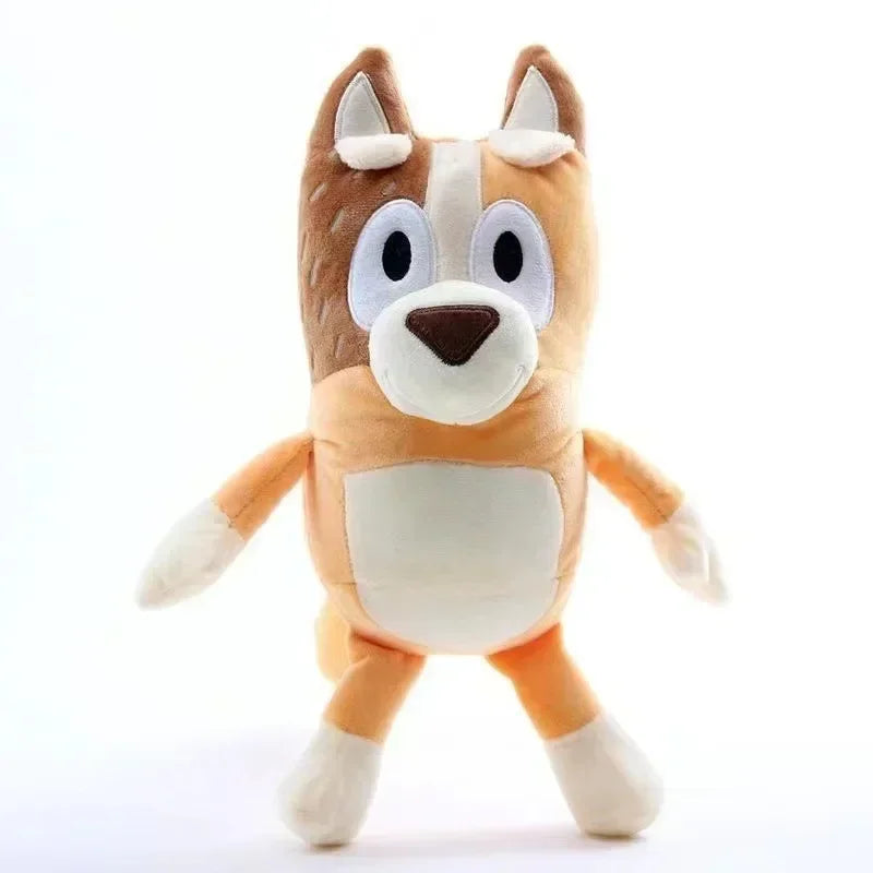 17/28cm Bluey & Bingo Family Plush Toys - Cartoon Dog Stuffed Animals, Soft Plush Dolls, Perfect For Birthday & Christmas Gifts - Pup Confort Store