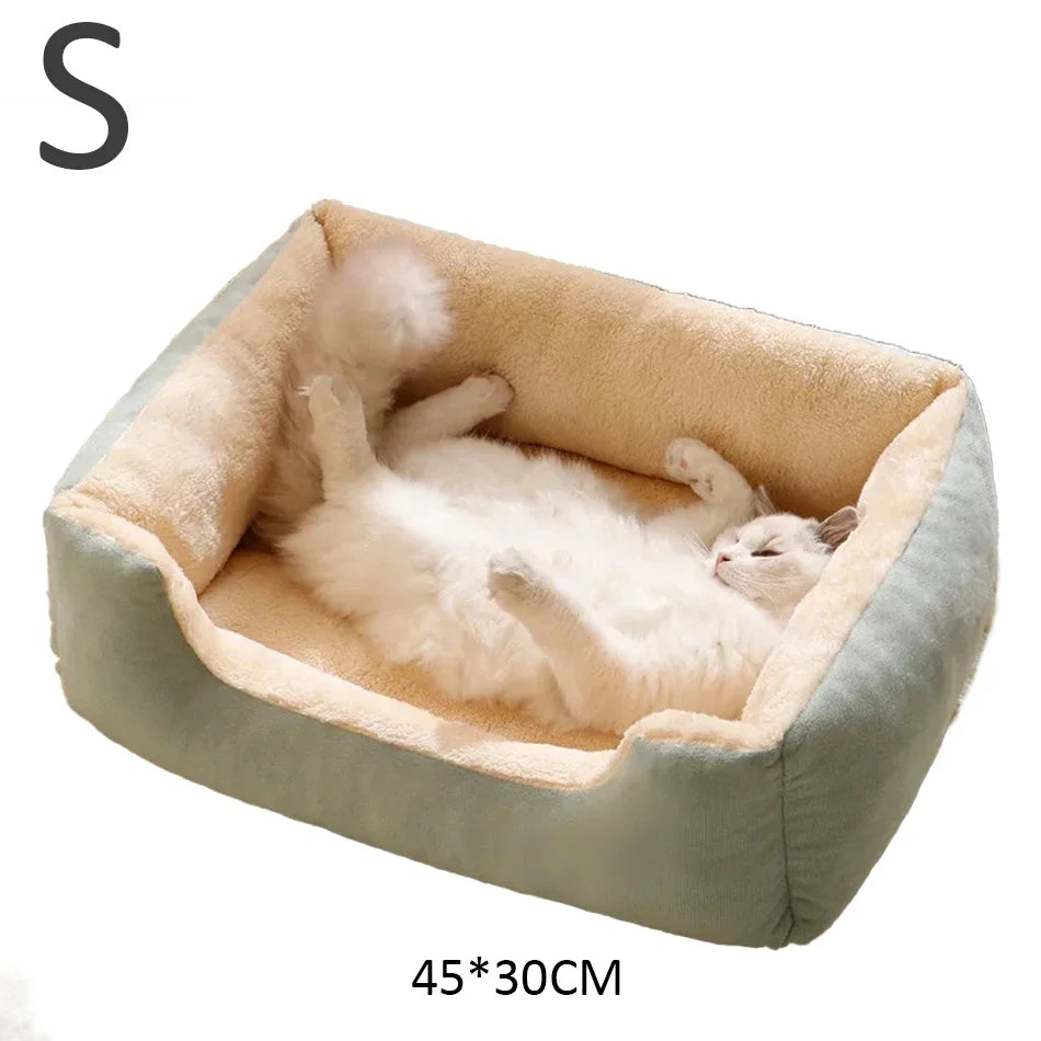 Bed for Cats Pet Products Cushions Kitten Goods Accessories Dog All Houses Supplies Things Accessory Habitats Basket House Beds - Pup Confort Store