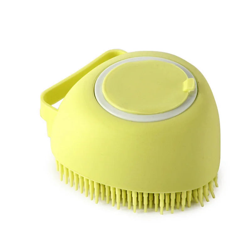 Silicone Pet Bath Brush – Gentle, Soapy & Fun Wash - Pup Confort Store