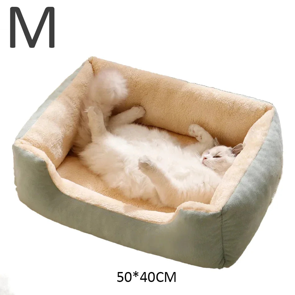 Bed for Cats Pet Products Cushions Kitten Goods Accessories Dog All Houses Supplies Things Accessory Habitats Basket House Beds - Pup Confort Store