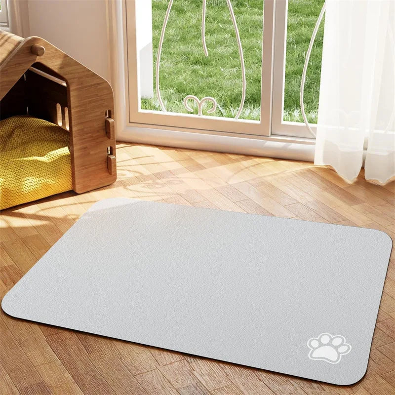 Quick-Dry Pet Feeding Mat – No Mess, No Stress - Pup Confort Store