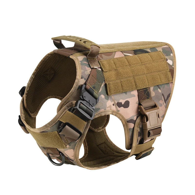 Tactical Dog Harness & Leash Set – Built for Control & Adventure - Pup Confort Store