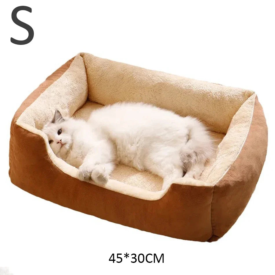Bed for Cats Pet Products Cushions Kitten Goods Accessories Dog All Houses Supplies Things Accessory Habitats Basket House Beds - Pup Confort Store