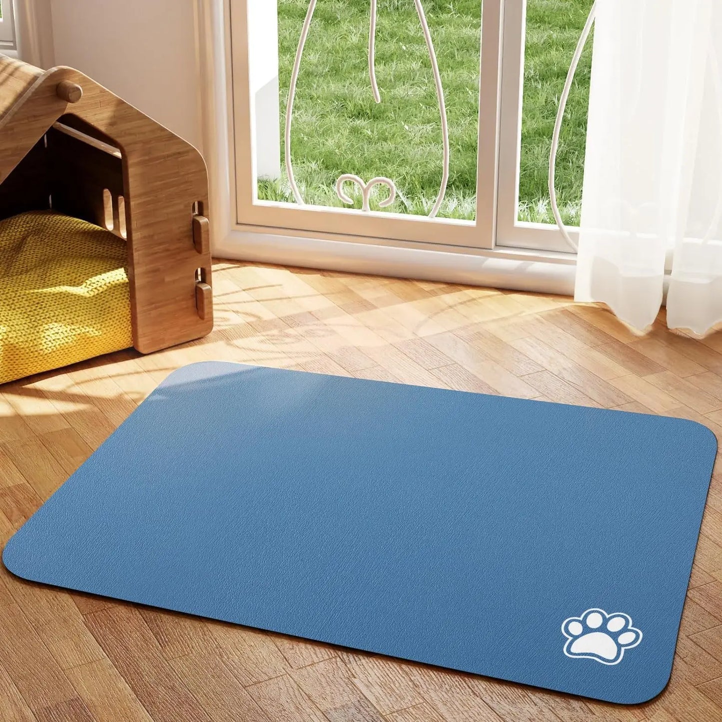 Quick-Dry Pet Feeding Mat – No Mess, No Stress - Pup Confort Store
