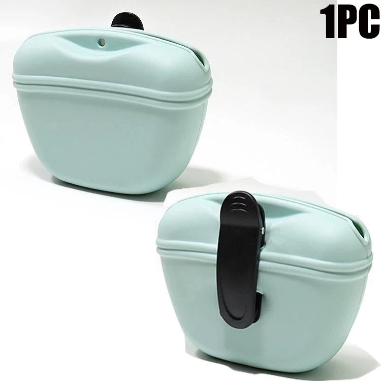 Portable Silicone Dog Treat Pouch – Clip & Train Anywhere - Pup Confort Store
